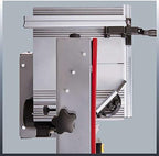 Einhell Bandsäge TC-SB 305 U (750W, 370-800 m/min Sägebandgeschw., 170mm Schnitth.), neigbarer Sägetisch, Parallel- und Winkelanschlag, Untergestell