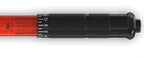 FAMEX 10886-3-RS Drehmomentschlüssel 1/2" (12,5mm) - 30-210 Nm - Schoneinsätze aus Chrom-Molybdän-Stahl - schlagfest - inkl. Verlängerung Adapter - für Auto, Motorrad, Van