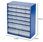 Draper Expert 89470 Schubladenmagazin mit 30 Schubfächern