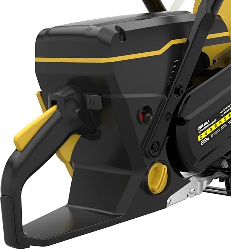Güde Betontrennschneider GBTS 350.1 (2-Takt-Motor, 2,9/3,9 (kW/PS), 65 cm³ Hubr., 125 mm max. Schnitttiefe, 350 mm Trennscheiben-Ø, Nass und Trockenschnitt, inkl. Diamantscheibe & 3 Ersatzluftfilter)