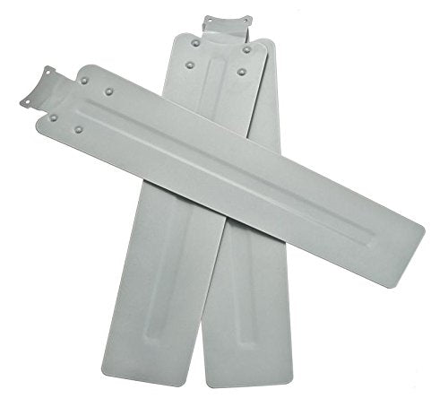 142 cm Deckenventilator Industrial 72501 mit drei Flügeln in silberfarbener Ausführung, Silber