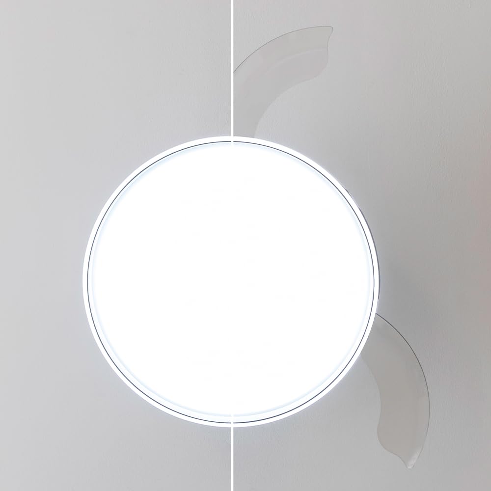 Cecotec Deckenventilator mit einziehbaren Flügeln und EnergySilence Aero 4280 unsichtbarer Stahllampe. 40 W, Durchmesser 106 cm, Timer, 3 Lichttöne, Sommer-Winter-Funktion