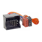 Audioproject A123 - Autoradio Einbau Set kompatibel für VW Golf V Touran Passat 3C Caddy Skoda Octavia Seat Radioblende Radioadapter 2 x Antennenadapter Fakra ISO DIN Fach