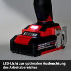 Einhell Professional Akku-Schlagbohrschrauber TP-CD 18/50 Li-i BL Kit Power X-Change (18 V, Brushless, 50 Nm, Schlagbohrfunktion, inkl. 2x 2,0 Ah Akkus + Ladegerät)