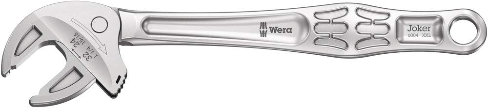 Wera '05020102001 6004 Joker XXL Selbstjustierender Maulschlüssel, 24-32 (15/16"-1 1/4")