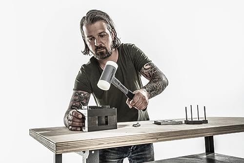 SUPERCRAFT-Schonhammer, mit bruchsicherem Stahlrohrstiel und ergonomisch geformtem, rutschsicherem Griff | D=70 mm | 3377.070