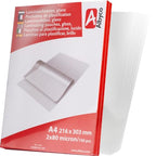 Albyco Laminierfolien, Laminiertaschen im A4-Format | Laminierfolie | Glänzend | Ab 10 Packungen à 100 Stück | Dicke 2x80 | (160) Mikron