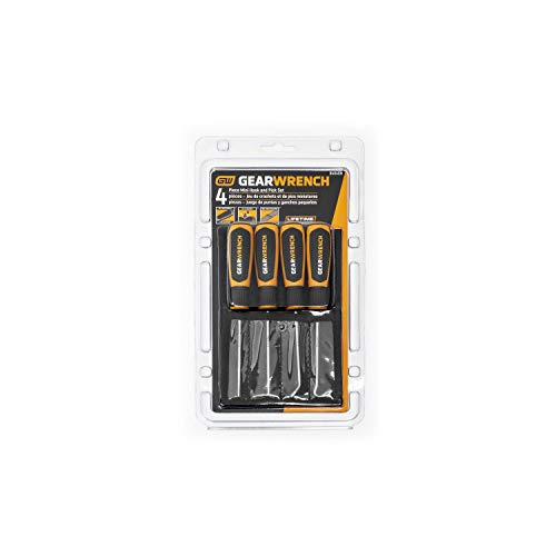GEARWRENCH Mini-Haken- und Plektrum-Set, 4-teilig, 84040H