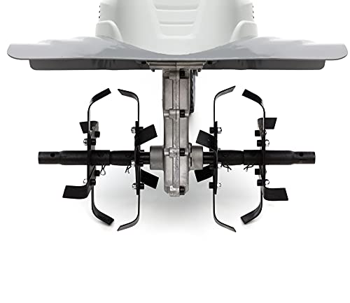 IKRA Elektro Bodenhacke Kultivator FEM1500, flexible Arbeitsbreite 17-45cm, Arbeitstiefe bis 23cm