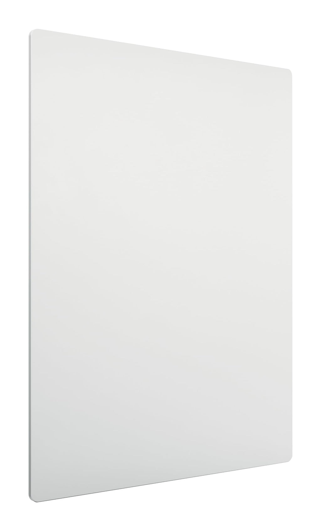 Nobo Magnetisches Whiteboard ohne Rahmen, 600 x 450 mm, individuell erweiterbare Whiteboardtafel, ideal für Büros und Teamarbeit, Stahl, Weiß, 1915656