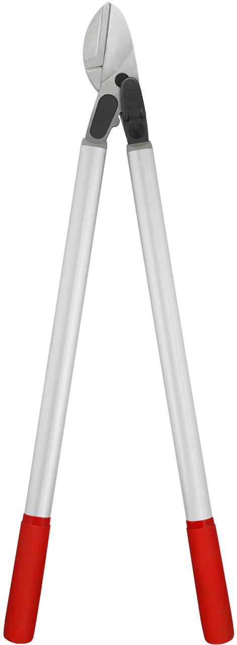 FELCO 230 Zweihand Baumschere (für Zweige + Äste, Schnitt-ø 40 mm, Länge 800 mm, mit Kraftübersetzngssystem, Astschere für schwere Schneidarbeiten)