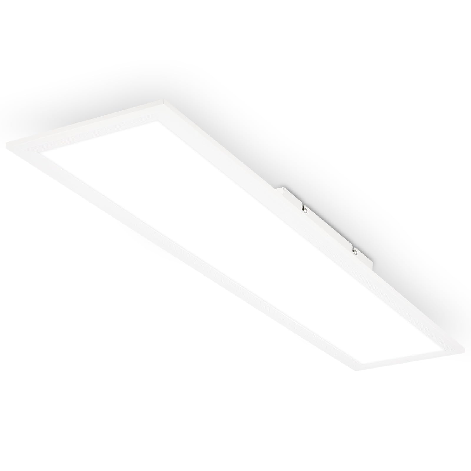 BRILONER – Badezimmer Lampe 78cm, Deckenlampe Bad, 25W, 2800lm, LED Deckenleuchte, LED Lampe, Badlampe IP44, LED Panel, Badezimmerlampe, Badezimmerleuchte, Neutralweißes Licht 4.000K, 78x18x6,5 cm