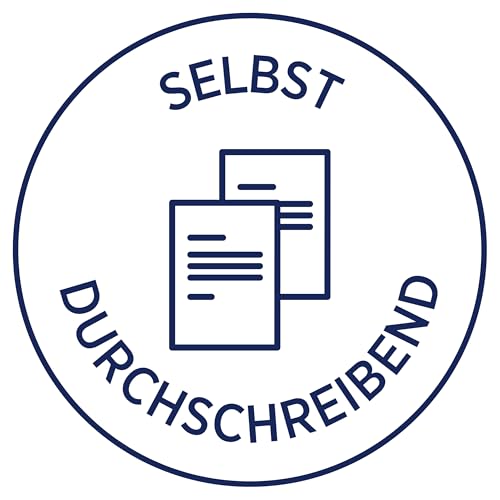 AVERY Zweckform 1720-5 Lieferschein (DIN A5, selbstdurchschreibend, 2 x 40 Blatt) im 5er Pack weiß, gelb