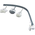 BÉABA, Spielbogen mit Babywippe Up & Down III, 3 Spielzeuge mit unterschiedlichen Funktionen, Vollständig drehbar, Entwicklungsförderung, Ergonomisch, Einfach, Praktisch, Grau