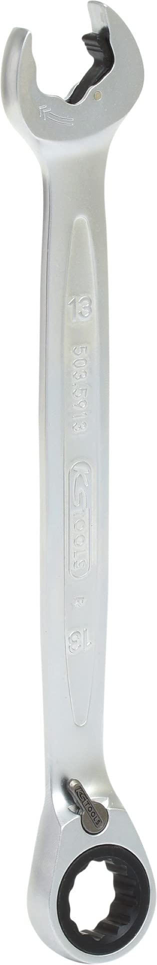 KS Tools 503.5913 DUO GEARplus Ringmaulschlüssel,Maul-Ratschenfunktion 13mm, umschaltbar