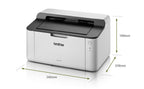 Brother HL-1110 kompakter Schwarzweiß-Laserdrucker