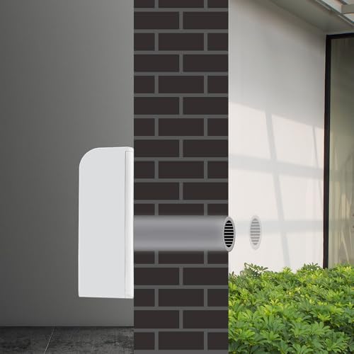 TROTEC PAC-W 2650 SH Wandklimaanlage ohne Außengerät mit Wärmepumpe – 4-in-1 Klimagerät zum Kühlen, Heizen, Entfeuchten & Lüften, 2,6 kW Kühlleistung, Inverter, WLAN, R290, bis 34 m²