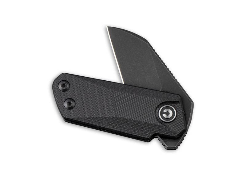 Civivi Ki-V Slip-Joint C2108B Knife 9Cr18MoV Stainless Steel and Black G10 Pocket Knives