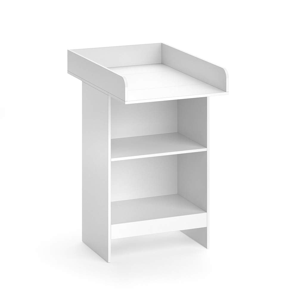 Vicco Wickelkommode Leo, Wickelaufsatz für die Kommode, Weiß, 60 x 103 cm