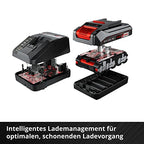 Original Einhell Starter Kit 2,5 Ah Akku und Ladegerät Power X-Change (Li-Ion, 18 V, 50 min Ladezeit, passend für alle Power X-Change Geräte)