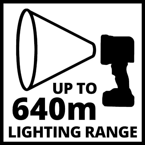 Einhell Akku-Lampe TE-CL 18/2500 LiAC-Solo Power X-Change (LiIon, 18V, 2500lm Lichtstrom durch 7 LEDs, 6500K Lichttemperatur, Stativgewinde, ohne Akku und Ladegerät)