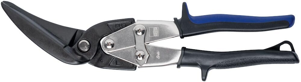 BESSEY Erdi Ideal-Schere MULTISNIP Longstyle D22A, Linksschneidend, Gesamtlänge 280 mm Schnittlänge 64 mm, Gewicht 0,43 Kg