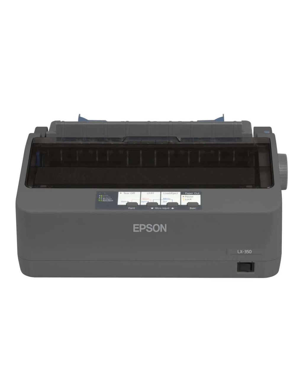 EPSON LX-350 EU Matrixdrucker (9-Nadeln, USB 2.0) schwarz, 43cm