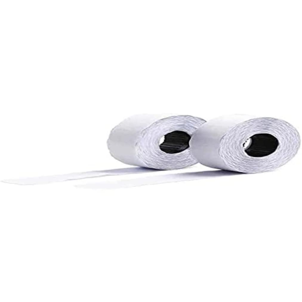 AVERY Zweckform PLP1226 Etikettenrolle (15.000 Stück, 1-zeilig, permanent haftend, 12 x 26 mm) 10 Rollen weiß