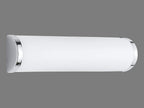 Trio Leuchten Wandleuchte Xavi 2803021-06, Metall Chrom, Glas weiß satiniert, exkl. 2x E14