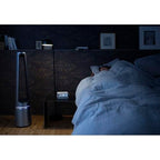 Rowenta rotorloser 2 in1 Luftreinigungsventilator Eclipse QU5030 | Luftreiniger und Ventilator | Feinpartikel | 12 Geschwindigkeiten | Timer | verzögerte Startfunktion | Fernbedienung | Anthrazit