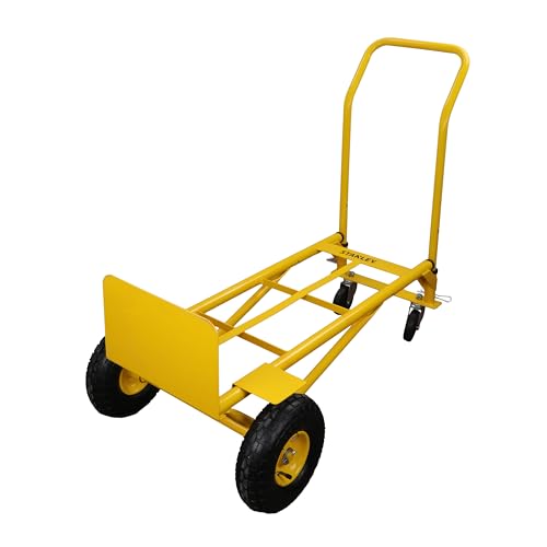 Stanley Sackkarre SXWTD-MT519-200KG Nutzlast - Sackkarre und Plattformwagen - Stahl - Geschäftlicher und Privater Gebrauch - Gelb