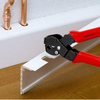 KNIPEX Ausklinkzange mit Kunststoff-Hüllen brüniert 250 mm 90 61 16