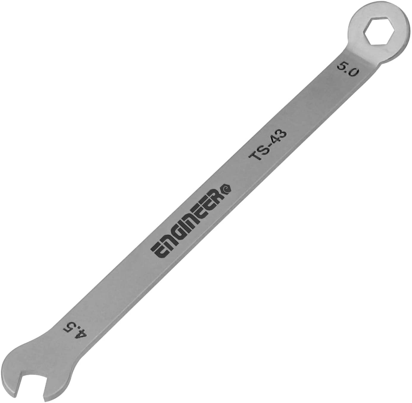 ENGINEER super slim/thin 8-in-1 miniature stainless spanner set (1.5mm thick) ts-04