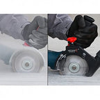 MECHANIC AirDuster 125mm Staubabsaugung Winkelschleifer für Diamanttrennscheiben passsend für 115mm und 125mm