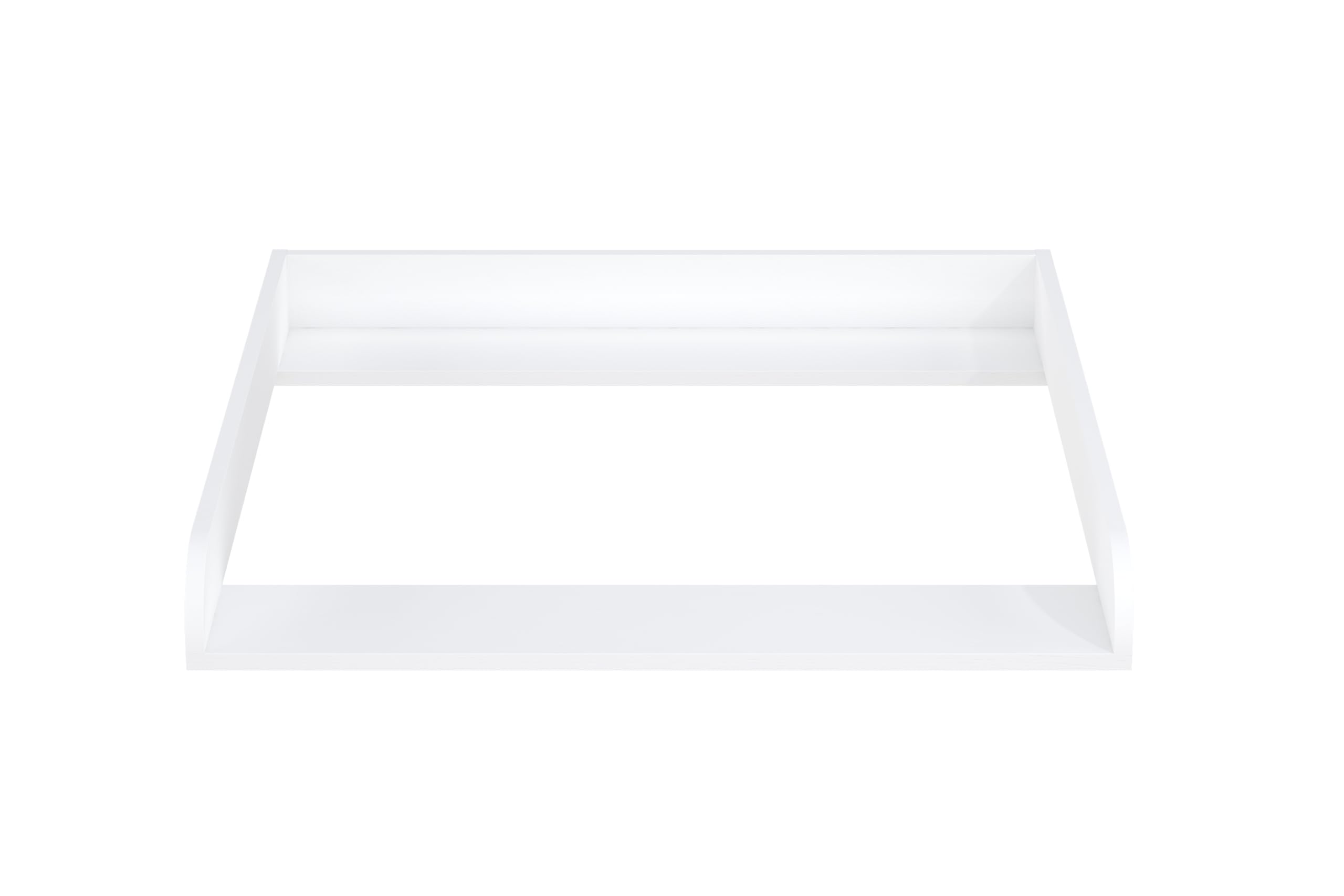 Shefa Kids Wickelaufsatz 800 - Universeller Wickeltischaufsatz für Ikea Kommoden MALM, HEMNES und NORDLI, Weiß