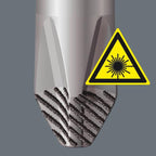 Wera 335/350/355/6 Schraubendrehersatz Kraftform Plus Lasertip + Rack, 6-teilig, 05105622001