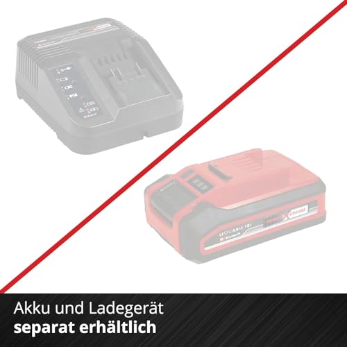 Einhell Professional Akku-Trockenbauschleifer TP-DWS 18/225 Li BL Solo Power X-Change (18 V, Brushless, inkl. 6 x Ø 225 mm Schleifpapier & 1 x Gitterleinen, ohne Akku und Ladegerät)