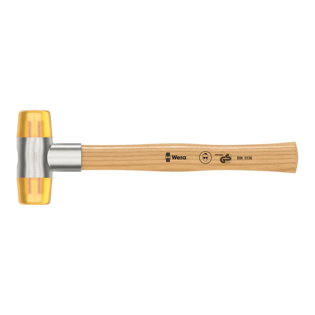 Wera 100 Schonhämmer mit Köpfen aus Cellidor, # 5 x 40 mm, Wera 05000025001