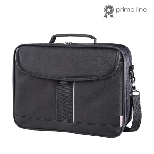 Hama Sportsline Beamertasche groß (Projektor Tasche Größe L, 27 x 39 x 15 cm für Acer, BenQ, Epson, LG, Optoma Beamer) Schwarz