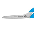 MARTOR Schere, Scharfe Sicherheitsschere, SECUPLUS 564, Extra Lange Schneide, Rostfreier Stahl, Rechts- & Linkshänder