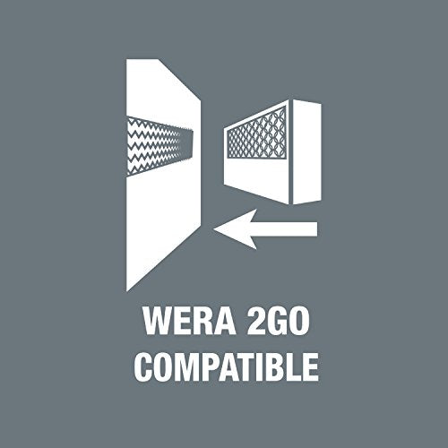 Wera 05004970001 8100 SB VDE 1 Zyklop Knarrensatz, Isoliert, Umschalthebel, 17-teilig, 3/8 Zoll