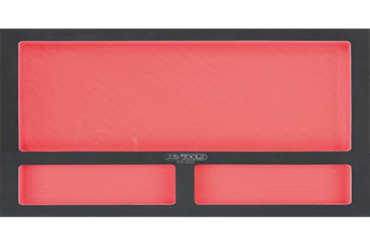 'KS Tools 712.1200 Modul leer 1/2 3 Fächer