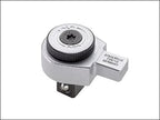 STAHLWILLE Nr. 735/10 l 1/2“ Feinzahn-Einsteckknarre l 9x12 mm Aufnahme l zum Einstecken in Drehmomentschlüssel l kompakte Bauform l Made in Germany