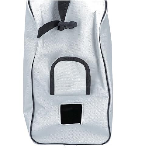as - Schwabe Outdoor Kabeltrommeltasche 39 x 33 x 21 cm – Allwettertaugliche Schutztasche mit 2x vorgestanzten Kabelöffnungen – Schutz vor Regen und Schmutz – Ideal für Camping Baustelle - Grau, 12279