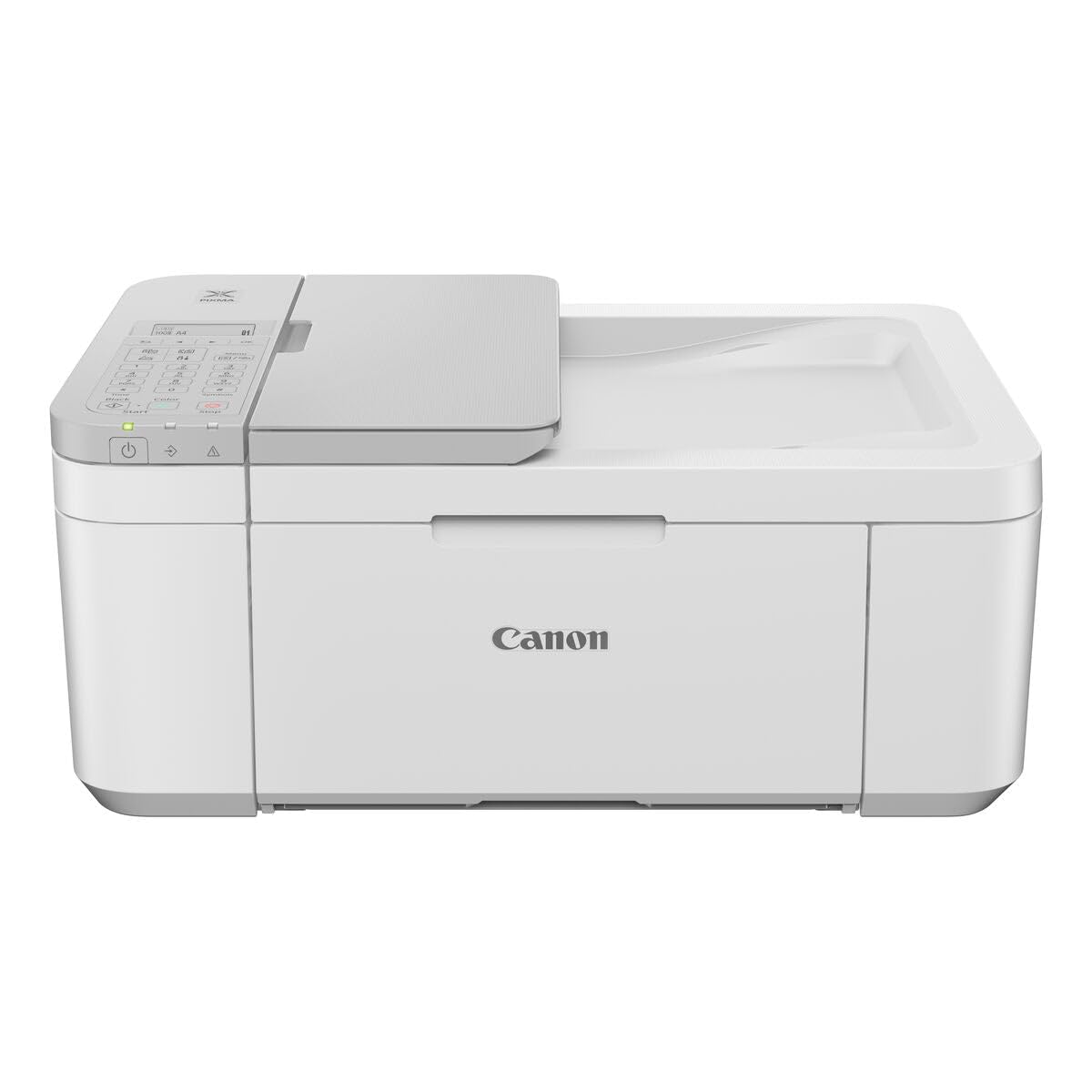 Canon PIXMA TR4756i Multifunktionsdrucker 4in1 (Tintenstrahl, Drucken, Kopieren, Scannen, Faxen, A4, WLAN, Apple AirPrint, 20 Blatt ADF, Duplexdruck, kompatibel mit Pixma Print Plan ABO) weiß