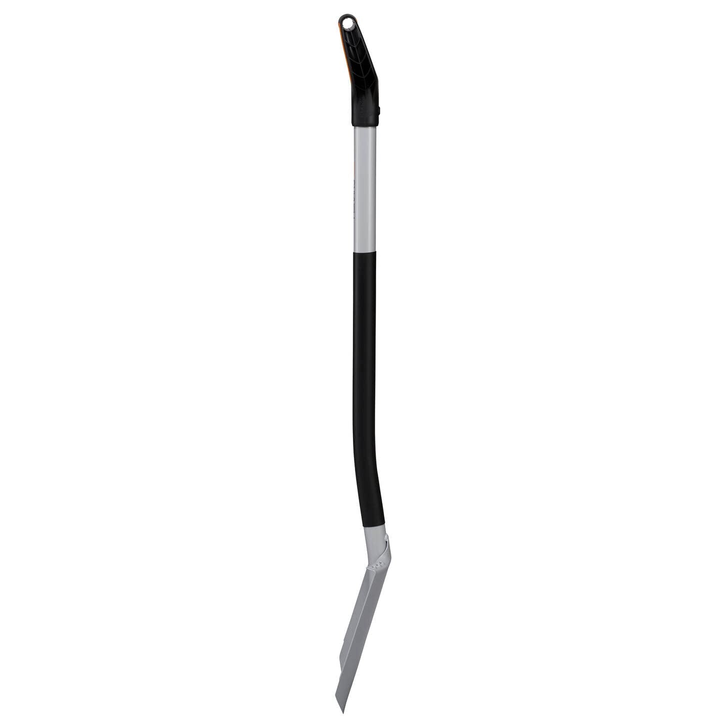 Fiskars Gärtnerspaten für harte, steinige Böden, Spitz, Länge: 120 cm, Verstärktes Borstahl-Blatt, Schwarz/Orange, Xact, 1066729