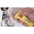 Jokari Mini-Präzisions-Abisolierwerkzeug PWS-Plus 003 zum Entmanteln von Leitern und Litzen AWG 28 bis 18/0,30-1 mm Durchmesser, 1 Stück, 40026