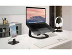Twelve South Curve Laptopständer für MacBook und Notebooks | Ergonomischer, belüfteter Notebook Stand für Zuhause oder Büro, Mattschwarz, Matte Black