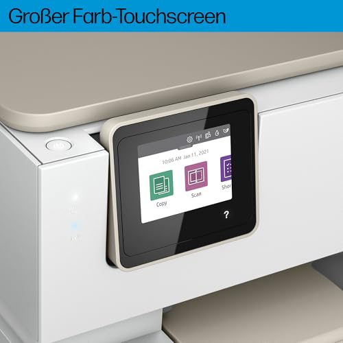 HP Envy Inspire 7220e Multifunktionsdrucker, Tintenstrahldrucker, 6 Monate gratis drucken Instant Ink inklusive, Drucken, Scannen, Kopieren, Fotodruck, DIN A4, WLAN, Airprint