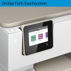 HP Envy Inspire 7220e Multifunktionsdrucker, Tintenstrahldrucker, 6 Monate gratis drucken Instant Ink inklusive, Drucken, Scannen, Kopieren, Fotodruck, DIN A4, WLAN, Airprint